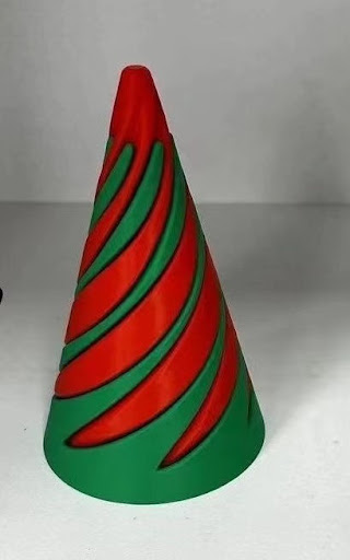 Title 3, 3D Printed Spiral Christmas Tree Decompression ...