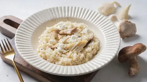 Wild Mushroom & Goat Cheese Risotto