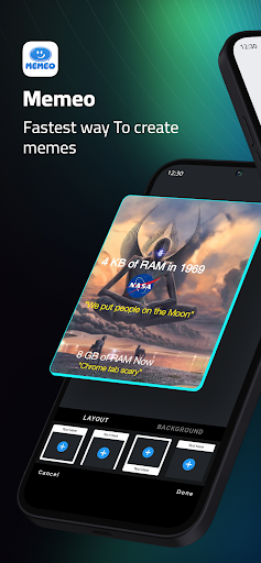 Screenshot Memeo - Meme Generator Builder