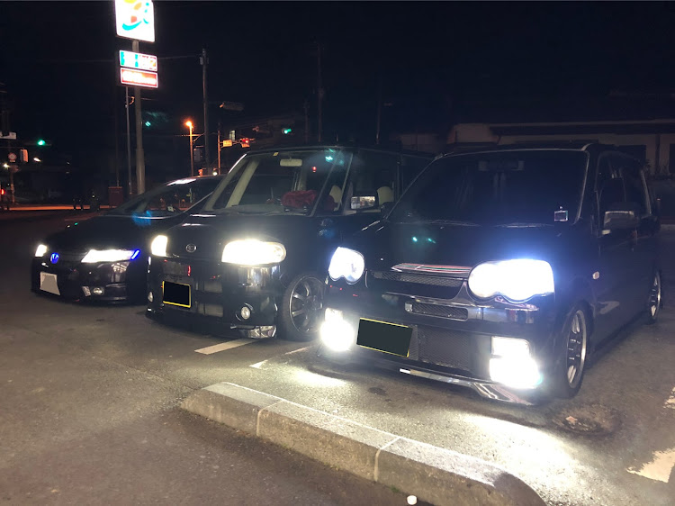 ムーヴのl152s ムーヴ RS・l350タント・久々のコラボ・河津町に関するカスタム事例の投稿画像1枚目