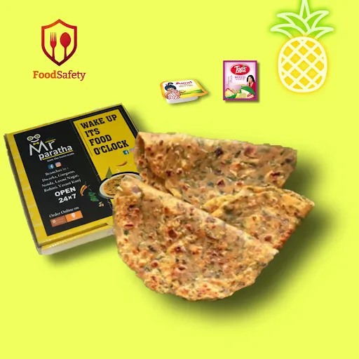 Sweet & Spicy Pineapple Paratha Tawa