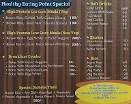 Healthy Eating Point menu 1