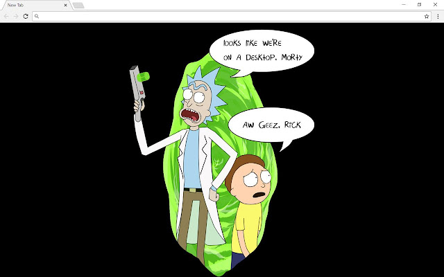 Rick And Morty New Tab & Themes