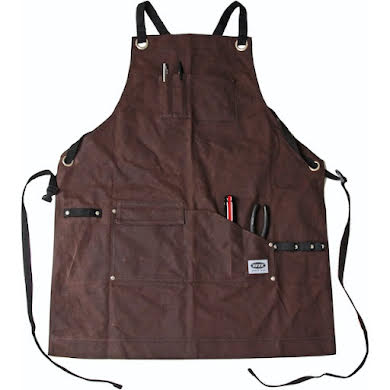 BTI Shop Apron, Waxed Canvas, Brown alternate image 0