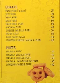 The Chaat Junction menu 2