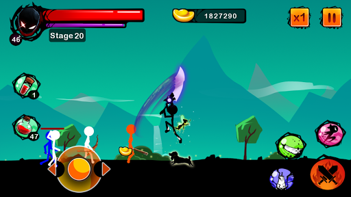 Code Triche Stickman Ghost: Ninja Warrior: Action Game Offline APK MOD (Astuce) 4