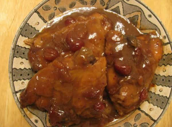 Crock Pot Cranberry Chicken (Turkey)_image