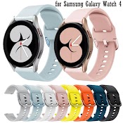 Dây Silicon 20Mm Thời Trang Dành Cho Đồng Hồ Samsung Galaxy Watch 4