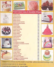 Mad Over Cakes menu 1