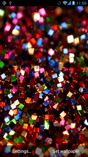 Glitter Live Wallpaper