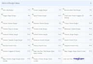 Burger Bapu menu 1