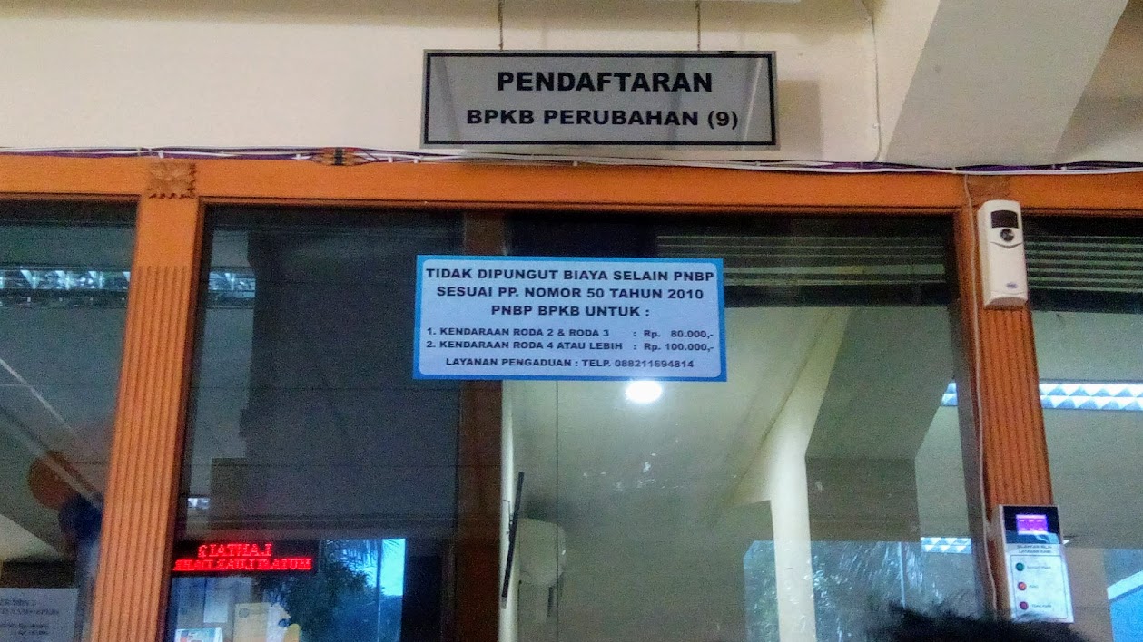 Mengurus Balik Nama BPKB