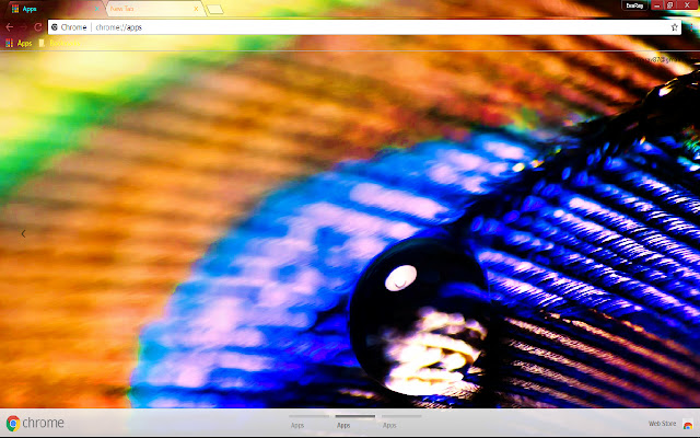Croatia colorful water drop chrome extension