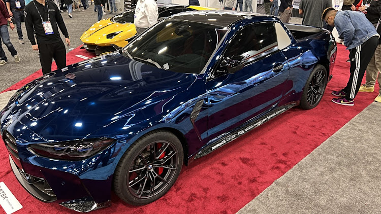 The BMW M4 pickup built by US-based carbon fibre accessories maker Dinmann.