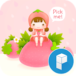 Cover Image of ดาวน์โหลด StrawBerry Fairy theme 1.0 APK