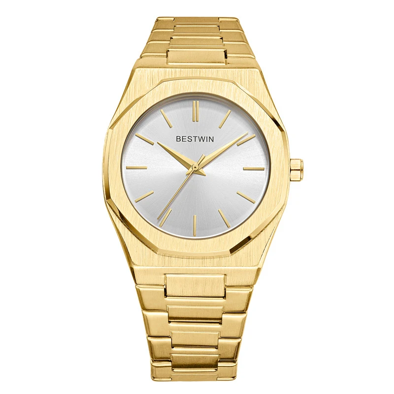 Title 1, Waterdicht quartz herenhorloge. Nauwkeurige tij...