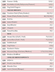 Hotel Kapil Family Restaurant & Bar menu 1