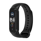 Dây đeo thay thế cho Xiaomi Miband 5 nhựa dẻo TPU Trơn nhiều màu Mijobs - Hàng Nhập Khẩu