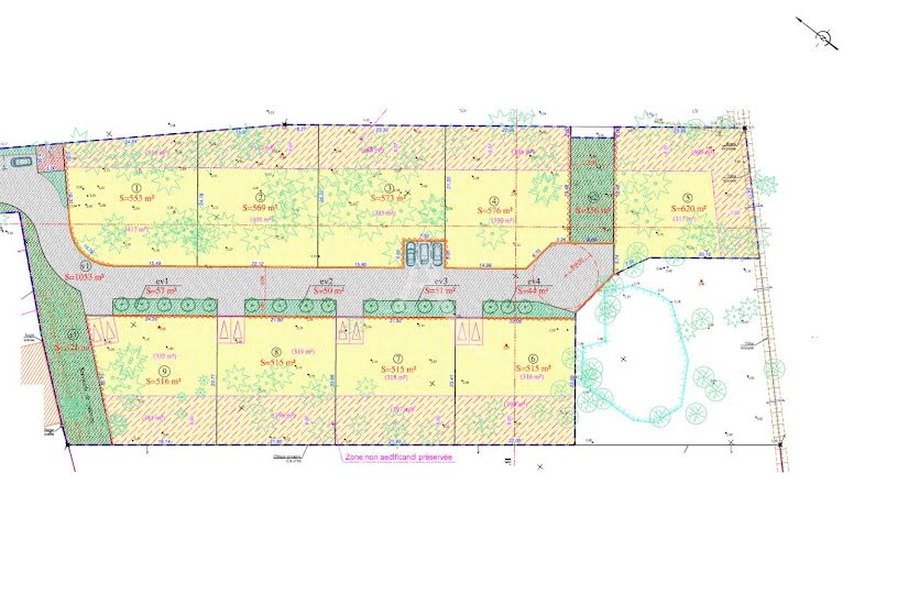  Vente Terrain à bâtir - 573m² à Saint-Jean-de-Monts (85160) 