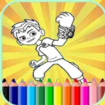Cover Image of Tải xuống Coloring Pages For Ben Ten Alines 4.6 APK