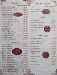 Cafe Zeenat menu 5