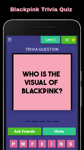 Screenshot Blackpink Trivia Quiz