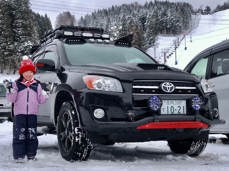 RAV4のスタックラダー・備えあれば憂いなし・車熱は灼熱・現行に負けるな！・#team トムジェリRAV4分隊 東北支部に関するカスタム事例の投稿画像4枚目