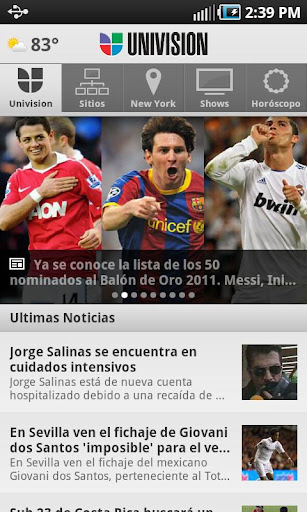 Download Univision apk