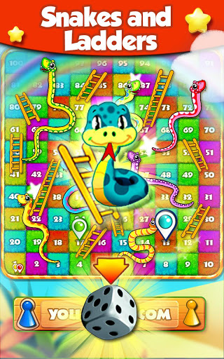 Screenshot Snakes and Ladders