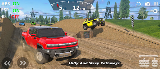 Screenshot Offroad Racing: Jeep Car Game