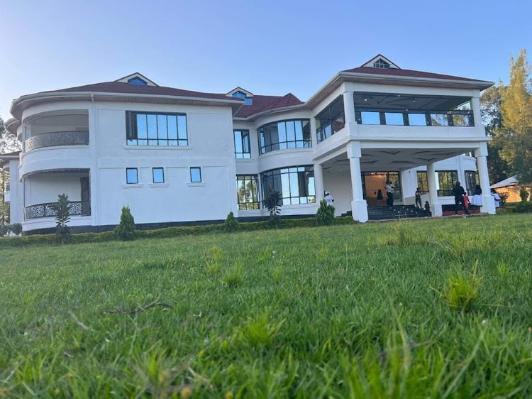 Former Kakamega Senator Cleophas Malala unveils rural house in Makunga/CLEO MALALA/FACEBOOK