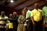 Nkosazana Dlamini-Zuma‚ congratulates Cyril Ramaphosa after winning the ANC presidency.