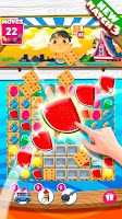 Ice Cream Match 3 Puzzle Game Screenshot