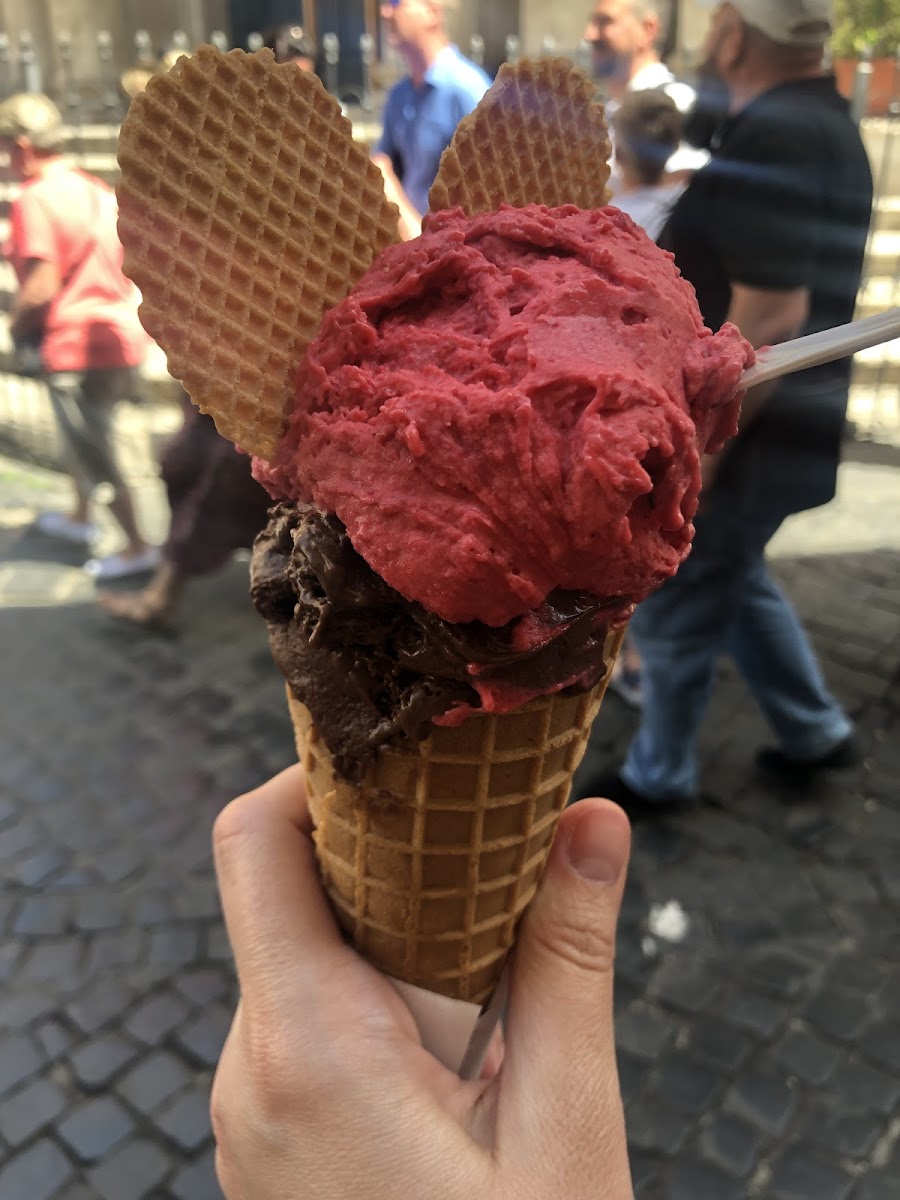 Gluten-Free at Gelato in Trevi