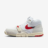 air trainer 1 white/black/coconut milk/university red