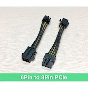 Dây Chuyển Nguồn Từ 6 Pin Sang 8 Pin Cho Vga