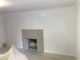 Plasterboarding and dot and dabbing album cover
