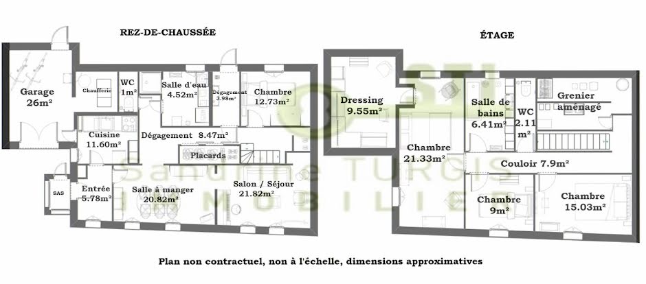 Vente maison 6 pièces 164 m² à Saint-prive (89220), 145 000 €