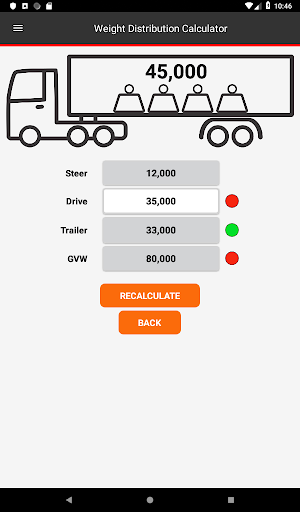 Semi-Truck Weight Distribution Calculator