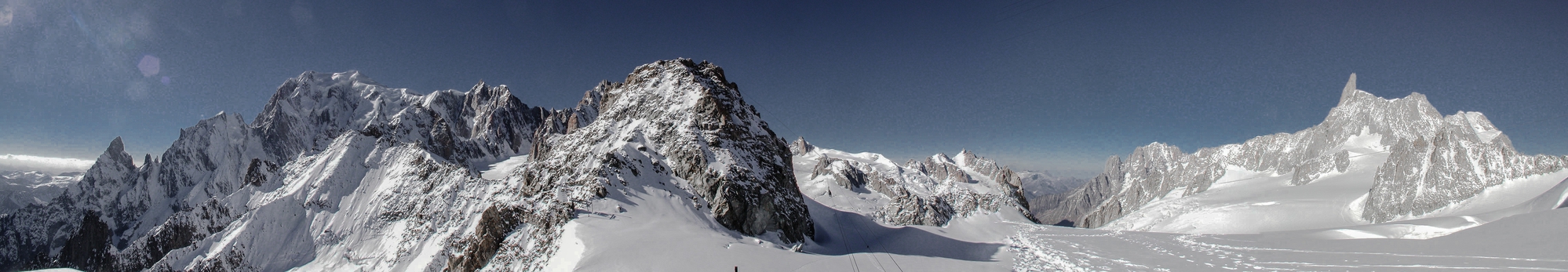 180° monte bianco di widelight