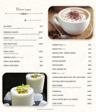 Terrace Treat menu 1