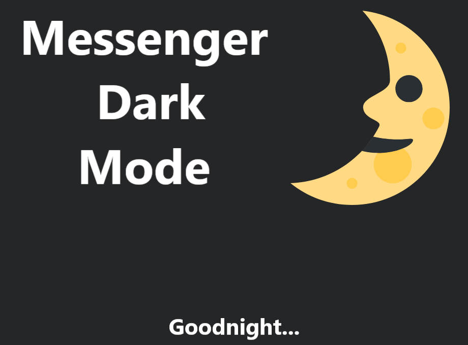 Messenger Dark Mode Preview image 1