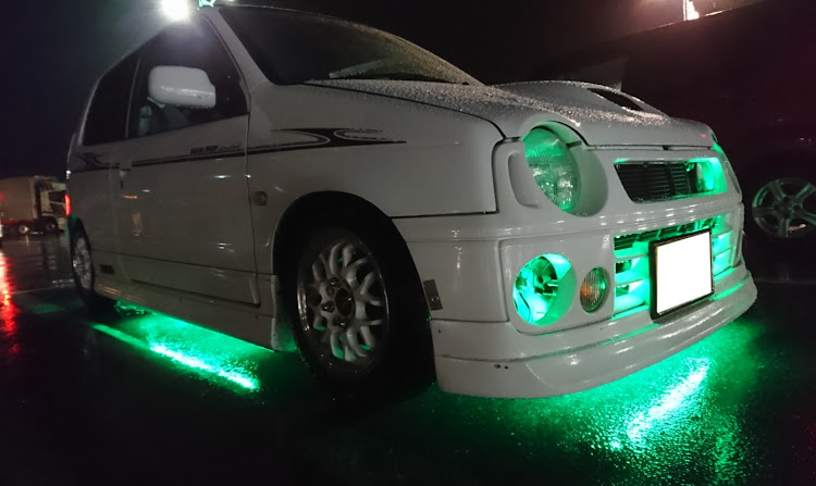 アルトワークスのドライブ・雷ゴロゴロ・雨降りに関するカスタム事例の投稿画像1枚目