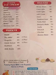Aangan Restaurant menu 2