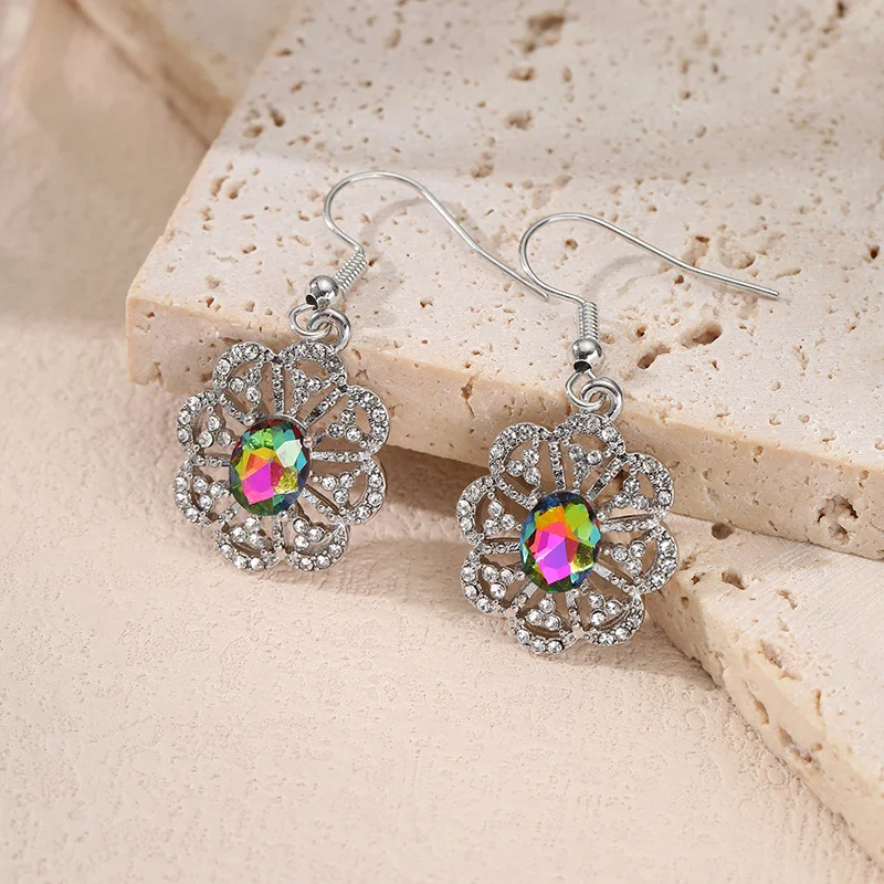 Novos Brincos de Zircônia Versátil Diamond