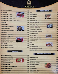 Varsha Family Restaurant And Bar menu 1