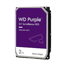 Ổ cứng HDD WD Purple 2TB 3.5inch SATA 3/ 64MB Cache/ 5400RPM (WD23PURZ)