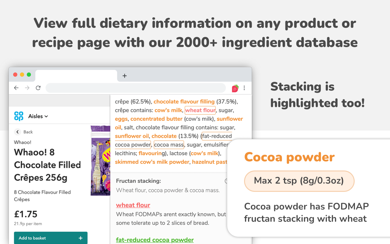 FODMAP Detective ingredient scanner Preview image 2