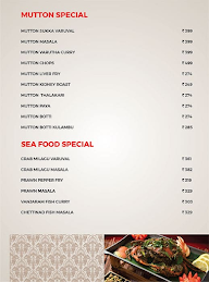 Anjappar Chettinad Restaurant menu 7