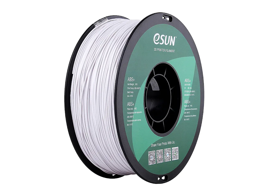 eSUN Cold White ABS+ Filament - 1.75mm (1kg)